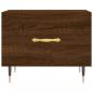 Preview: Couchtische 2 Stk. Braun Eichen-Optik 50x50x40 cm Holzwerkstoff