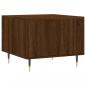 Preview: Couchtische 2 Stk. Braun Eichen-Optik 50x50x40 cm Holzwerkstoff