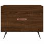 Preview: Couchtische 2 Stk. Braun Eichen-Optik 50x50x40 cm Holzwerkstoff