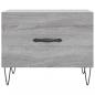 Preview: Couchtische 2 Stk. Grau Sonoma 50x50x40 cm Holzwerkstoff