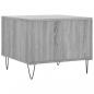 Preview: Couchtische 2 Stk. Grau Sonoma 50x50x40 cm Holzwerkstoff