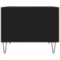 Preview: Couchtische 2 Stk. Schwarz 50x50x40 cm Holzwerkstoff