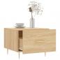 Preview: Couchtische 2 Stk. Sonoma-Eiche 50x50x40 cm Holzwerkstoff