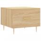 Preview: Couchtische 2 Stk. Sonoma-Eiche 50x50x40 cm Holzwerkstoff