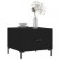 Preview: Couchtische 2 Stk. Schwarz 50x50x40 cm Holzwerkstoff