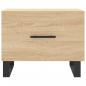 Preview: Couchtische 2 Stk. Sonoma-Eiche 50x50x40 cm Holzwerkstoff