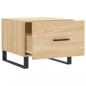 Preview: Couchtische 2 Stk. Sonoma-Eiche 50x50x40 cm Holzwerkstoff