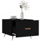 Preview: Couchtische 2 Stk. Schwarz 50x50x40 cm Holzwerkstoff