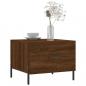 Preview: Couchtische 2 Stk. Braun Eichen-Optik 50x50x40 cm Holzwerkstoff