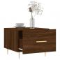 Preview: Couchtische 2 Stk. Braun Eichen-Optik 50x50x40 cm Holzwerkstoff