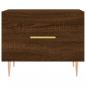 Preview: Couchtische 2 Stk. Braun Eichen-Optik 50x50x40 cm Holzwerkstoff