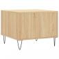 Preview: Couchtische 2 Stk. Sonoma-Eiche 50x50x40 cm Holzwerkstoff