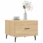 Preview: Couchtische 2 Stk. Sonoma-Eiche 50x50x40 cm Holzwerkstoff