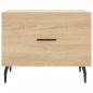 Preview: Couchtische 2 Stk. Sonoma-Eiche 50x50x40 cm Holzwerkstoff