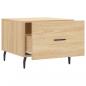 Preview: Couchtische 2 Stk. Sonoma-Eiche 50x50x40 cm Holzwerkstoff