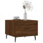 Preview: Couchtische 2 Stk. Braun Eichen-Optik 50x50x40 cm Holzwerkstoff