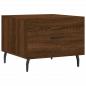 Preview: Couchtische 2 Stk. Braun Eichen-Optik 50x50x40 cm Holzwerkstoff