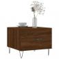 Preview: Couchtische 2 Stk. Braun Eichen-Optik 50x50x40 cm Holzwerkstoff