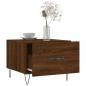 Preview: Couchtische 2 Stk. Braun Eichen-Optik 50x50x40 cm Holzwerkstoff