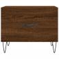 Preview: Couchtische 2 Stk. Braun Eichen-Optik 50x50x40 cm Holzwerkstoff