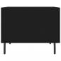 Preview: Couchtische 2 Stk. Schwarz 50x50x40 cm Holzwerkstoff