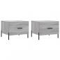 Preview: Couchtische 2 Stk. Grau Sonoma 50x50x40 cm Holzwerkstoff