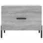 Preview: Couchtische 2 Stk. Grau Sonoma 50x50x40 cm Holzwerkstoff