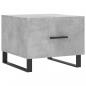 Preview: Couchtische 2 Stk. Betongrau 50x50x40 cm Holzwerkstoff