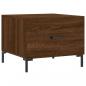 Preview: Couchtische 2 Stk. Braun Eichen-Optik 50x50x40 cm Holzwerkstoff