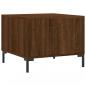 Preview: Couchtische 2 Stk. Braun Eichen-Optik 50x50x40 cm Holzwerkstoff