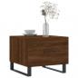 Preview: Couchtische 2 Stk. Braun Eichen-Optik 50x50x40 cm Holzwerkstoff