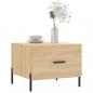 Preview: Couchtische 2 Stk. Sonoma-Eiche 50x50x40 cm Holzwerkstoff