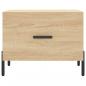 Preview: Couchtische 2 Stk. Sonoma-Eiche 50x50x40 cm Holzwerkstoff