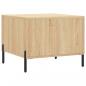 Preview: Couchtische 2 Stk. Sonoma-Eiche 50x50x40 cm Holzwerkstoff