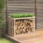 Preview: ARDEBO.de - Outdoor-Kaminholzregal 108x52x74 cm Massivholz Kiefer