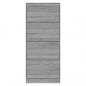 Preview: Schuhschrank Grau Sonoma 63x24x147 cm Holzwerkstoff