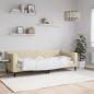 Preview: ARDEBO.de - Tagesbett Creme 80x200 cm Stoff