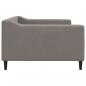 Preview: Tagesbett Taupe 100x200 cm Stoff