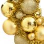 Preview: Weihnachtskranz Golden 45 cm Polystyrol