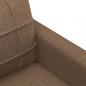 Preview: 2-Sitzer-Sofa Braun 140 cm Stoff