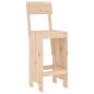 Preview: Barhocker 2 Stk. 40x48,5x115,5 cm Massivholz Kiefer