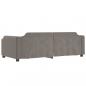 Preview: Tagesbett Ausziehbar Taupe 100x200 cm Stoff