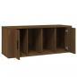 Preview: TV-Schrank Braun Eichen-Optik 100x35x40 cm Holzwerkstoff