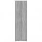 Preview: Garderobenschrank Grau Sonoma 55x25x189 cm Holzwerkstoff