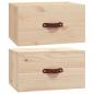 Preview: Wand-Nachttische 2 Stk. 40x29,5x22 cm