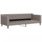 Preview: Tagesbett Ausziehbar mit Schubladen Taupe 80x200 cm Stoff