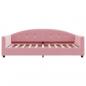 Preview: Tagesbett Rosa 80x200 cm Samt