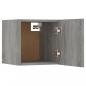 Preview: TV-Wandschrank 8 Stk. Grau Sonoma 30,5x30x30 cm