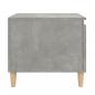 Preview: Couchtisch Betongrau 100x50x45 cm Holzwerkstoff