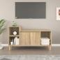 Preview: ARDEBO.de - TV-Schrank Sonoma-Eiche 100x35x55 cm Holzwerkstoff